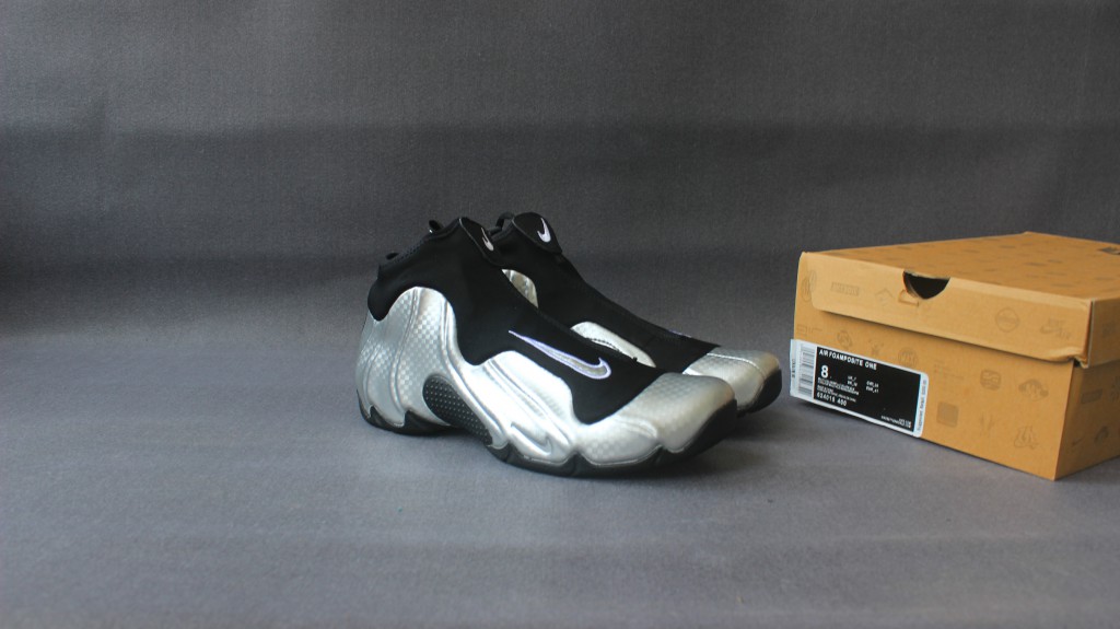 Nike Air FlightPosite Silver Black Shoes